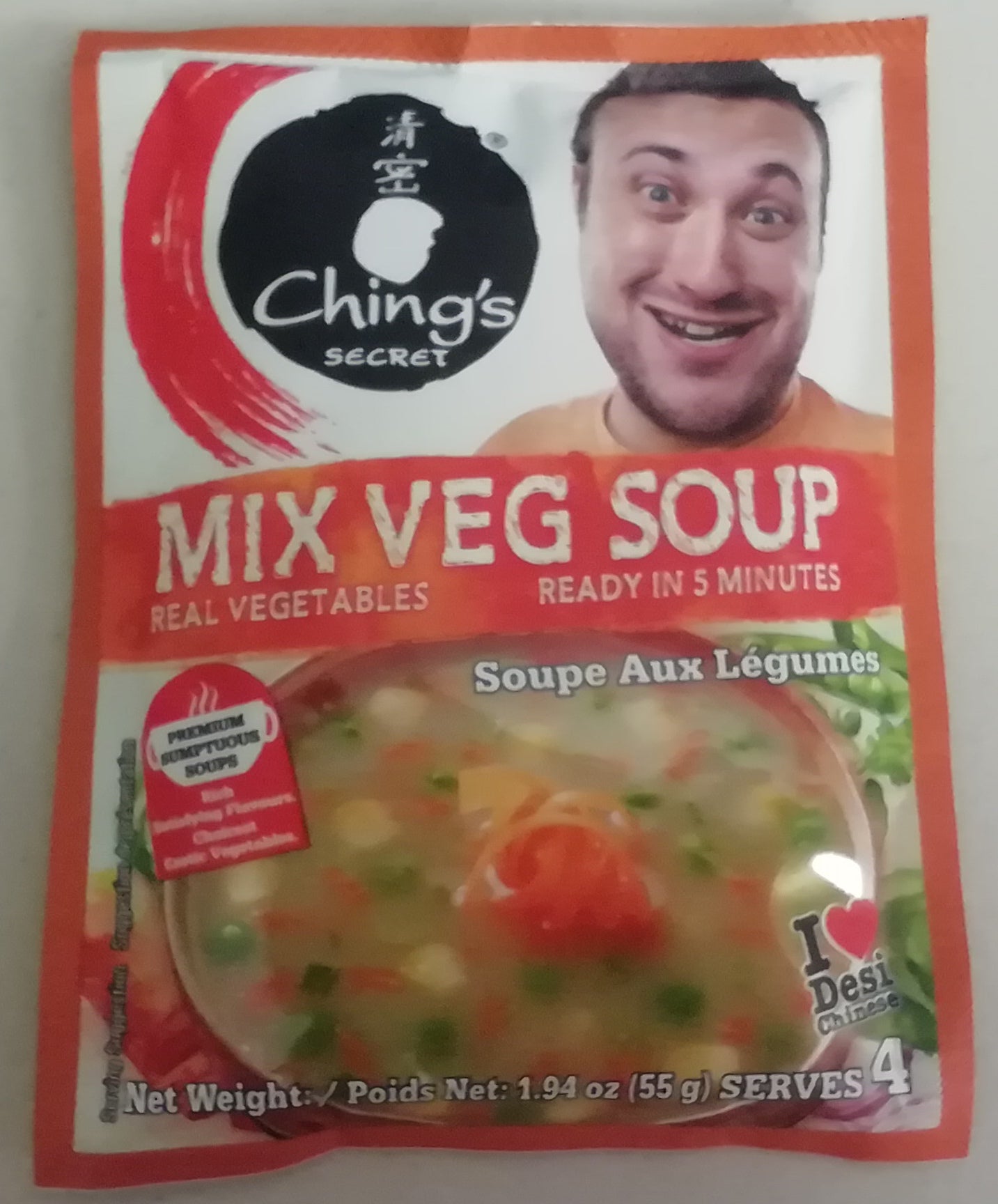 Ching's Mix Veg Soup - 55g