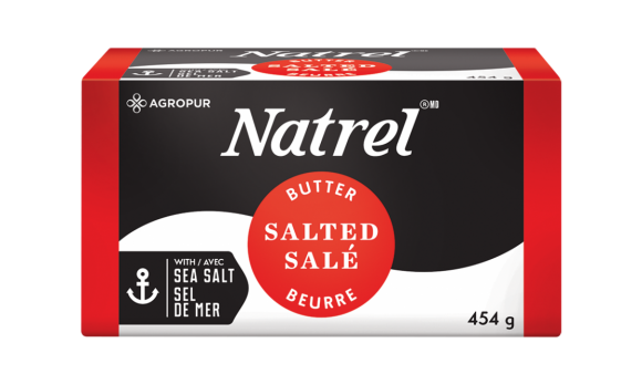 Butter - Salted - 454 g - Natrel