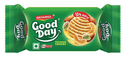 BRITANNIA  Good Day Pista Badam Biscuits - punjabigroceries.com