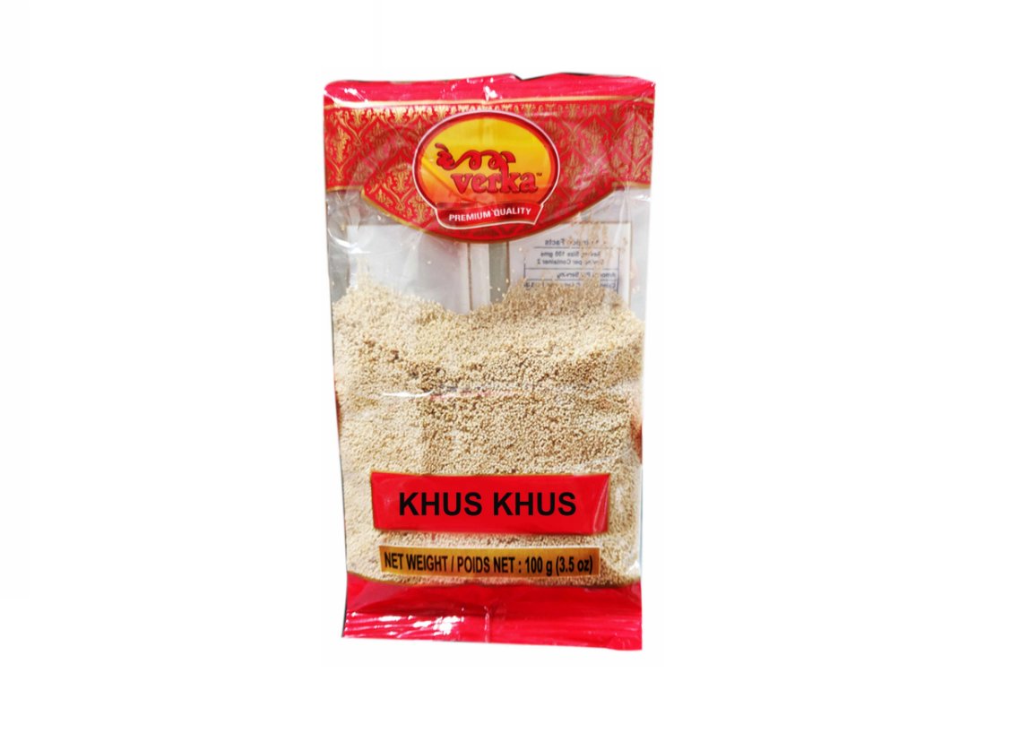 Poppy Seeds - Khas Khas - White - 100gm - Verka