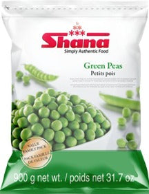 Peas - Frozen - Large Pack - 900gm - Shana