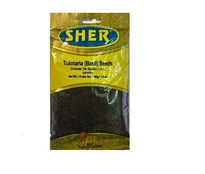 Basil Seed - Tukmaria - 100 gm - Sher