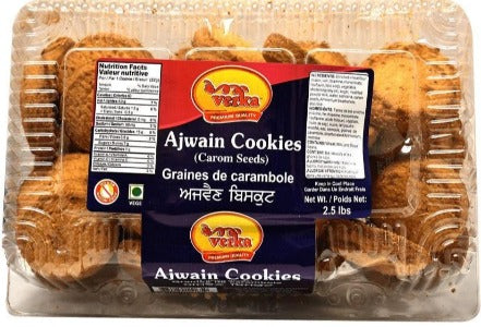 Ajwain Cookies 2.5 lbs - Verka
