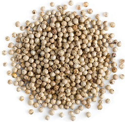 White Pepper Whole - 100gm - Sher