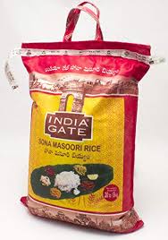 India Gate Sona Masoori Rice (20 lbs)