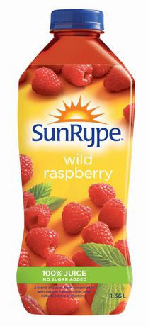 SunRype 100% Wild Raspberry Juice 1.36 L