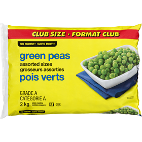 Green Peas-frozen- Club Pack (2 kg)-No Name