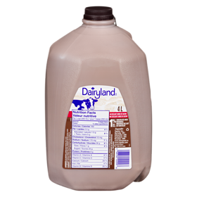 DAIRYLAND  Chocolate Milk, 1% MF (4 L) - punjabigroceries.com