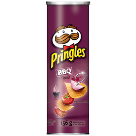 PRINGLES  Crisps, BBQ (156 g)