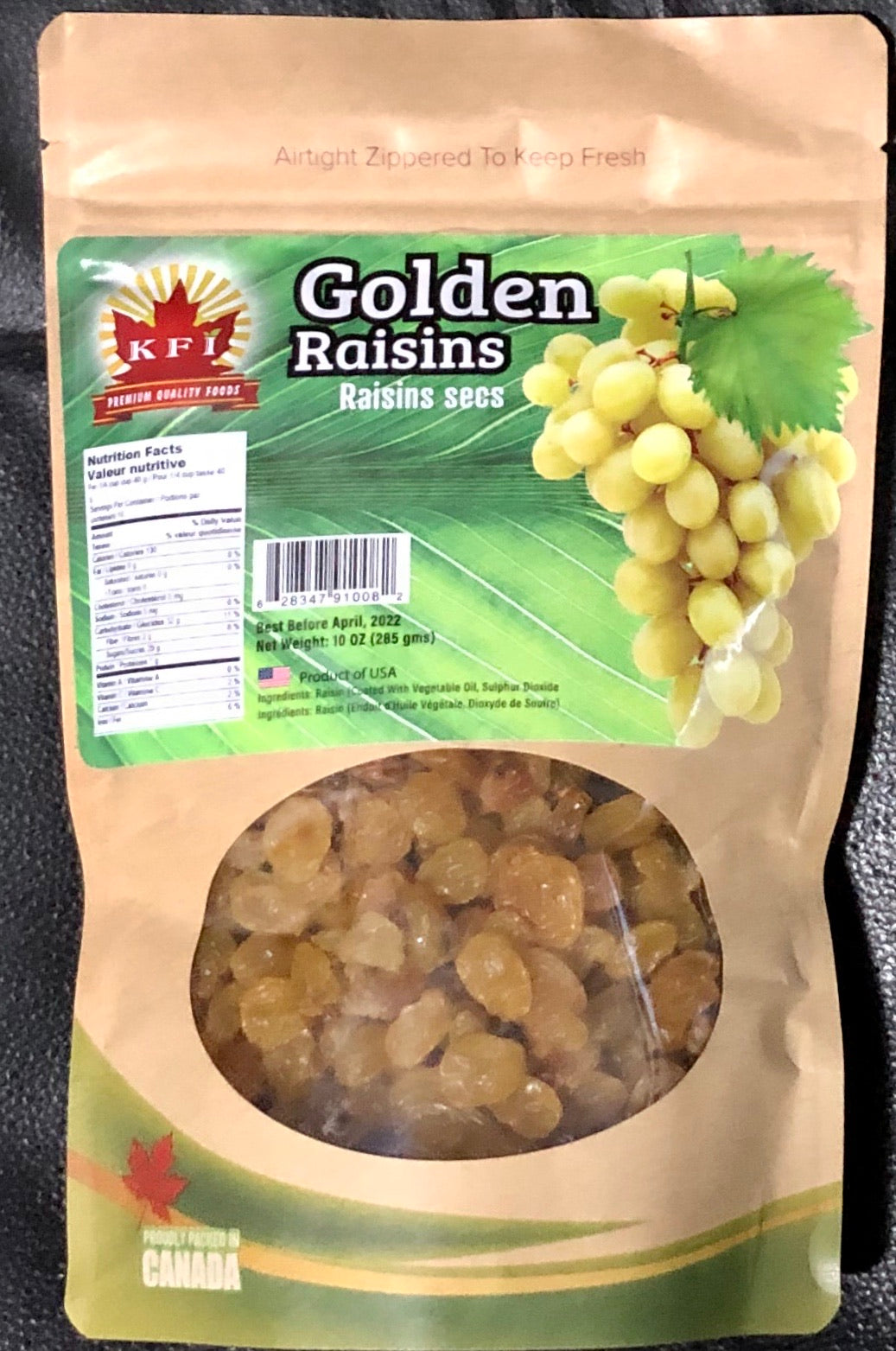 Golden Raisins\ Sogi 285 g - KFI