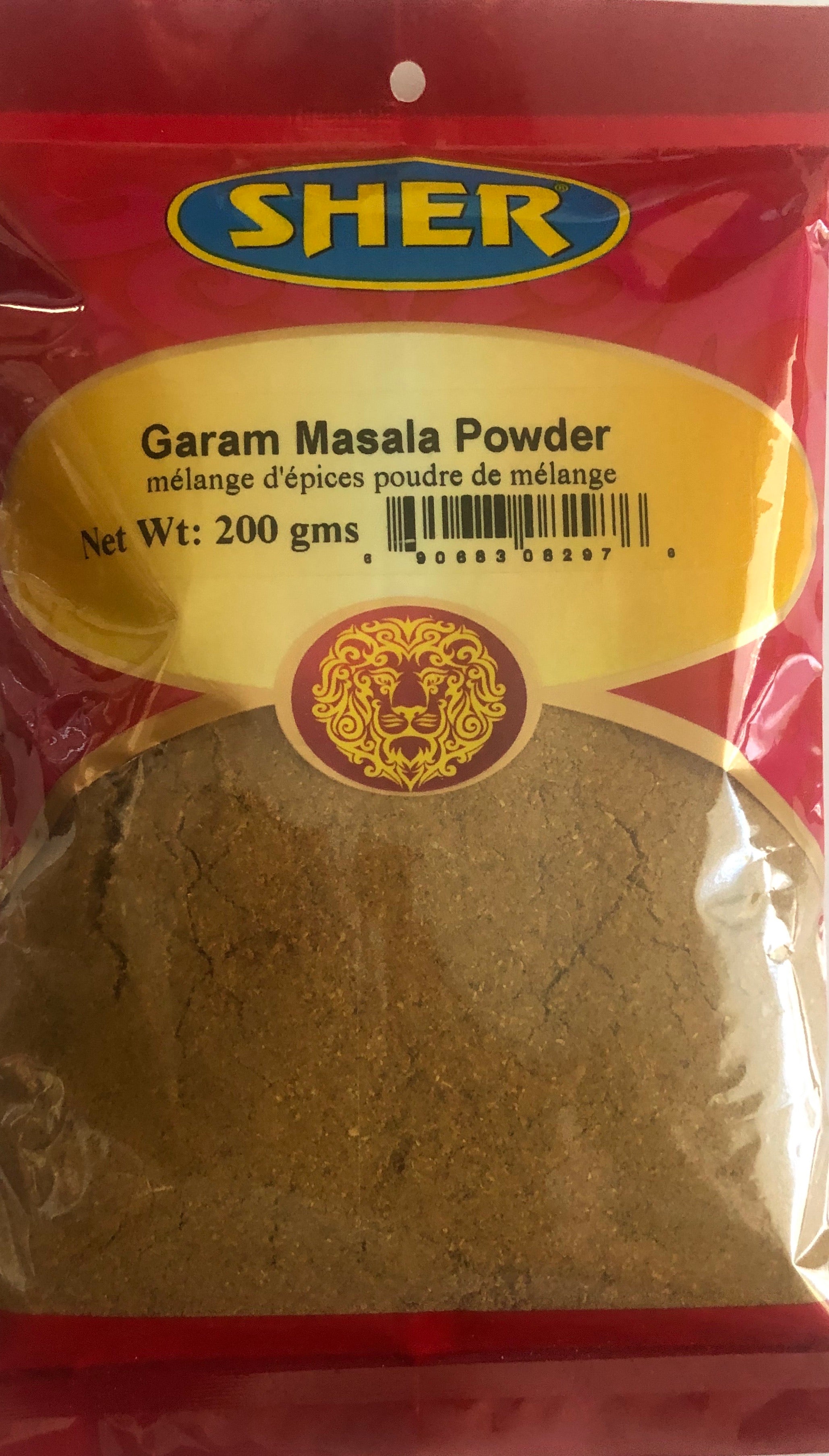 GARAM MASALA POWDER - 200gm - SHER