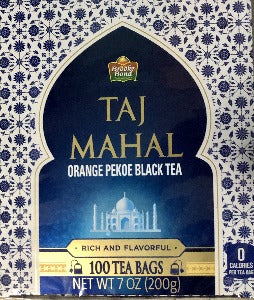 Taj Mahal - Orange Pekoe Black Tea - 100 Tea Bags