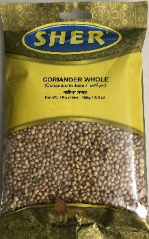 Coriander (DHANIA) - Whole - 100 gm - Sher