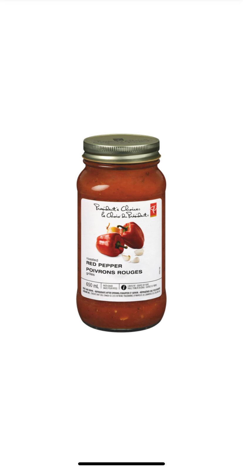 Pc roasted red pepper pasta sauce 650g