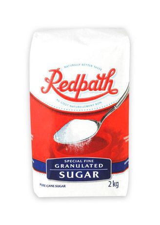 Granulated White Sugar - 2 kg - Redpath