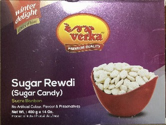Verka Sugar Rewdi - 400g -punjabi groceries