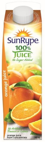 Sunrype Orange Juice 900 mL