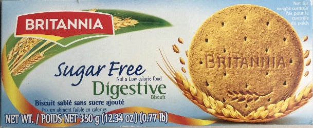 Digestive Biscuits - Sugar Free - 350gm -BRITANNIA