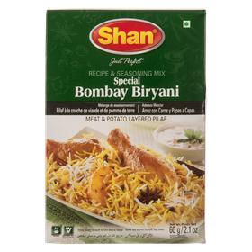 Special Bombay Biryani Seasoning Mix - 60gm - SHAN