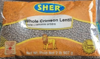 Lentils - Whole - Brown - 2lb. - SHER