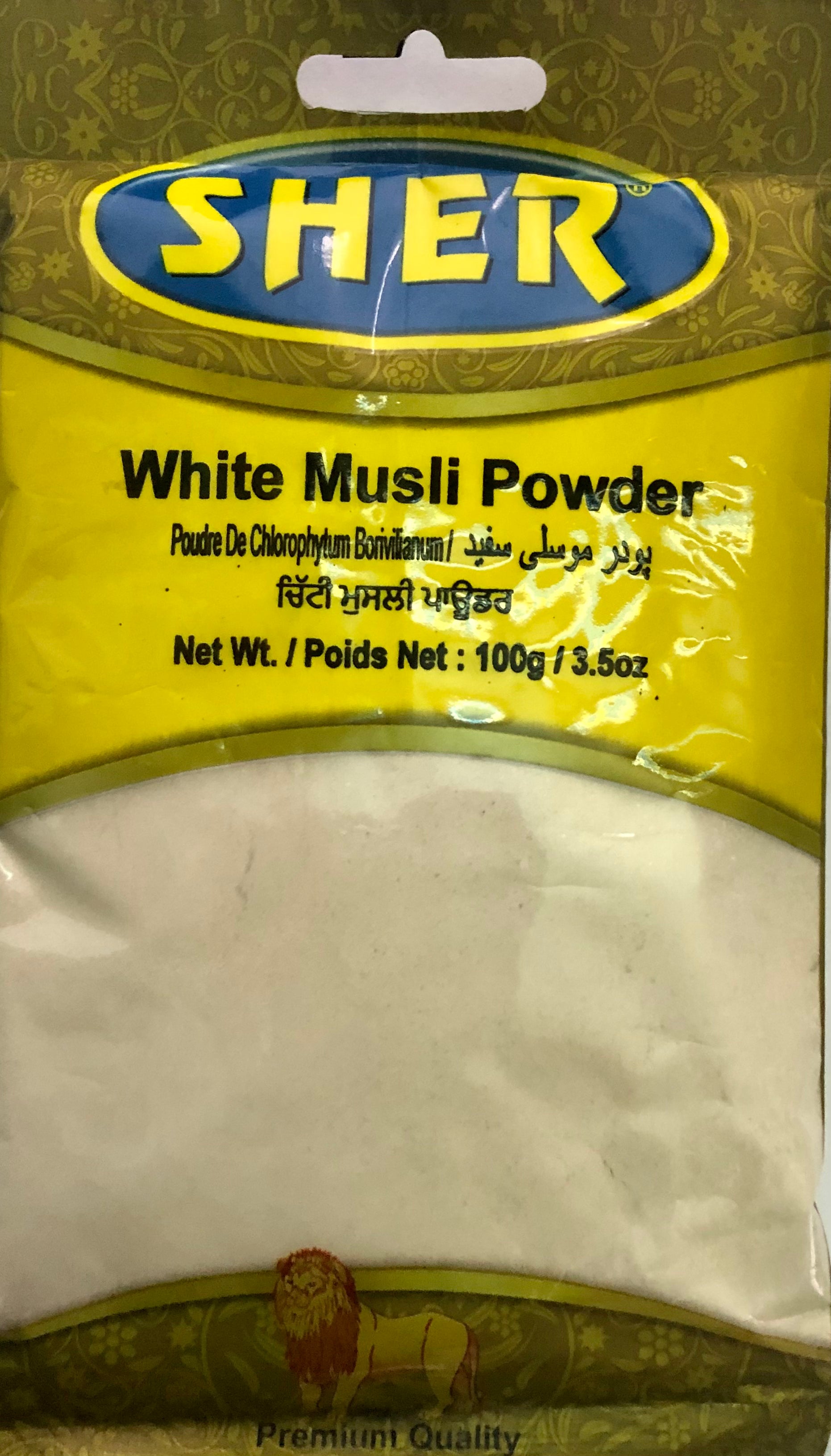 White Musli Powder - Sher - 100g