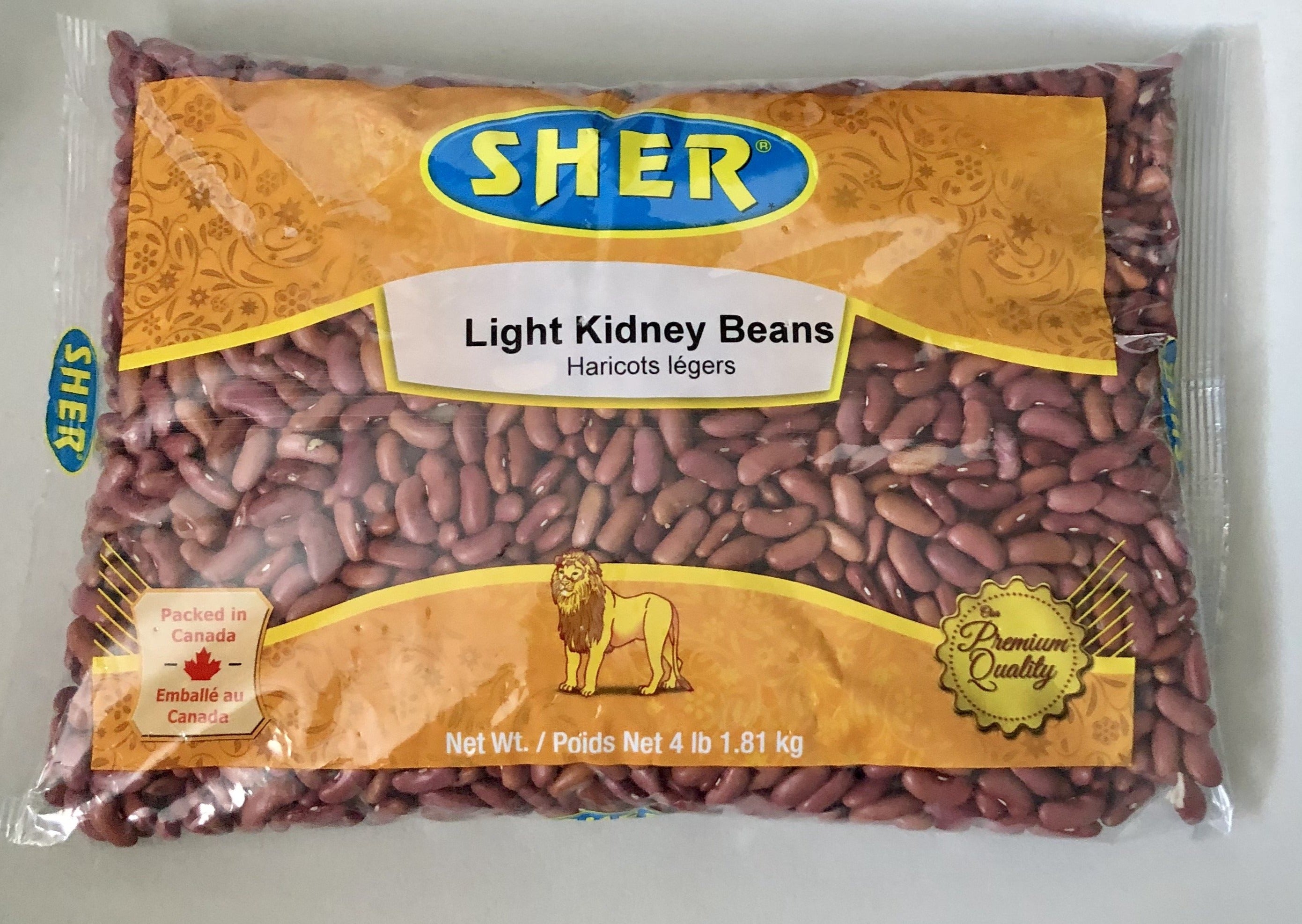 Kidney Beans-Red - Light -4lb - SHER