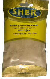 Mulethi - Liquorice -Powder - 100gm - Sher