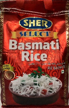 Select Basmati Rice -  10 lb - Sher
