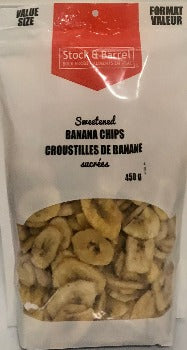 Banana Chips - Sweetened - 450g