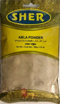 Amla Powder - Grounded Indian Gooseberry - 100gm - Sher