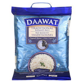 DAAWAT  Traditional Basmati Rice (4 kg) - punjabigroceries.com