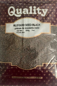 BLACK MUSTARD SEEDS - 200gm - Quality