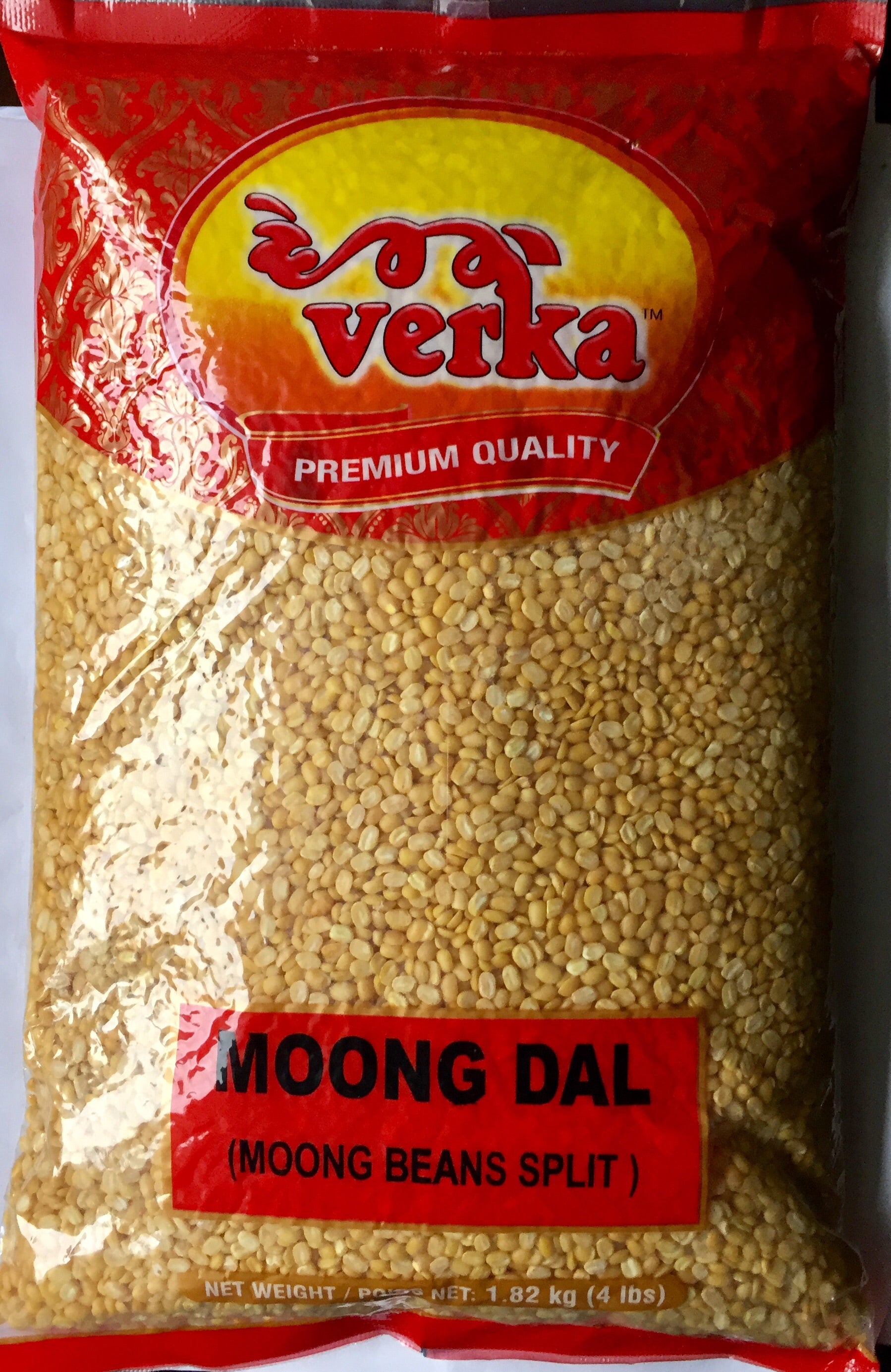 Moong Beans Split - 1.82Kg - Verka