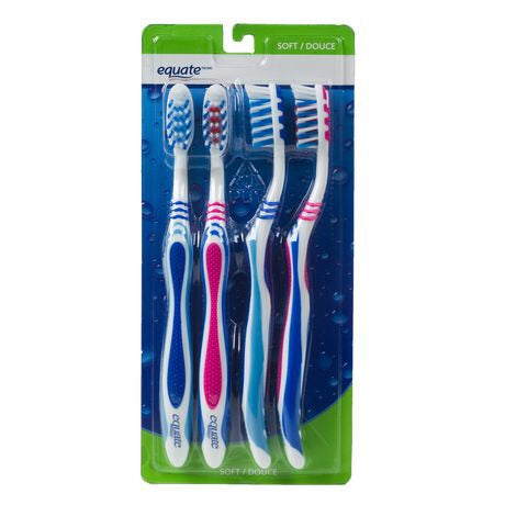 Equate Soft Toothbrush Pack of 4 - Punjabi Groceries