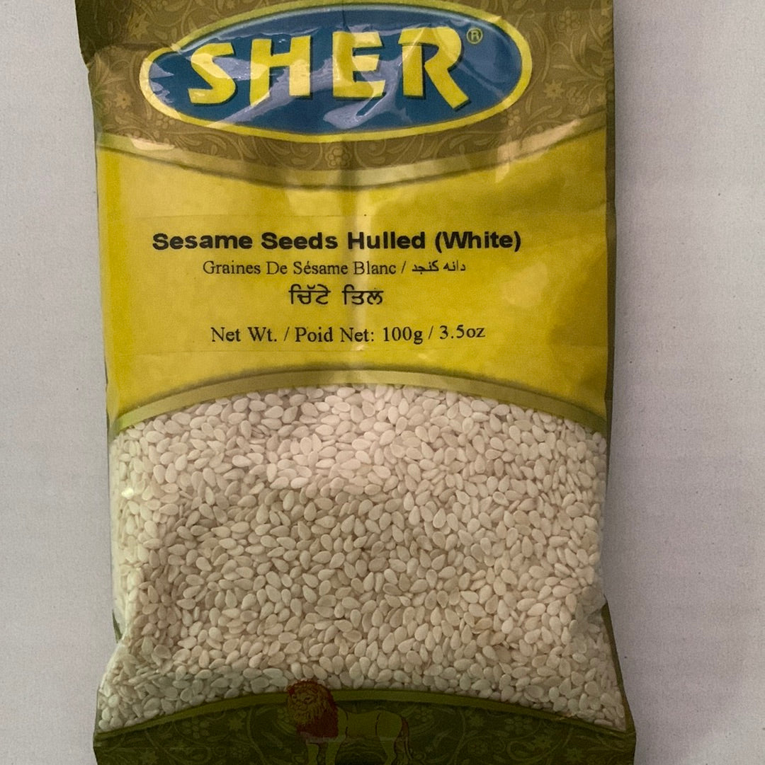 Sesame Seeds White - 100 gm - Sher