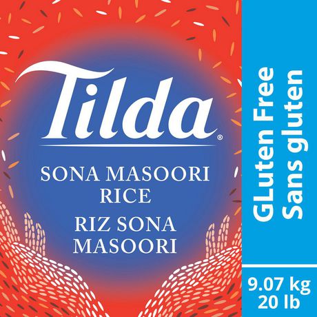 TILDA  Sona Masoori Rice- 20 lbs (9.07 kg)
