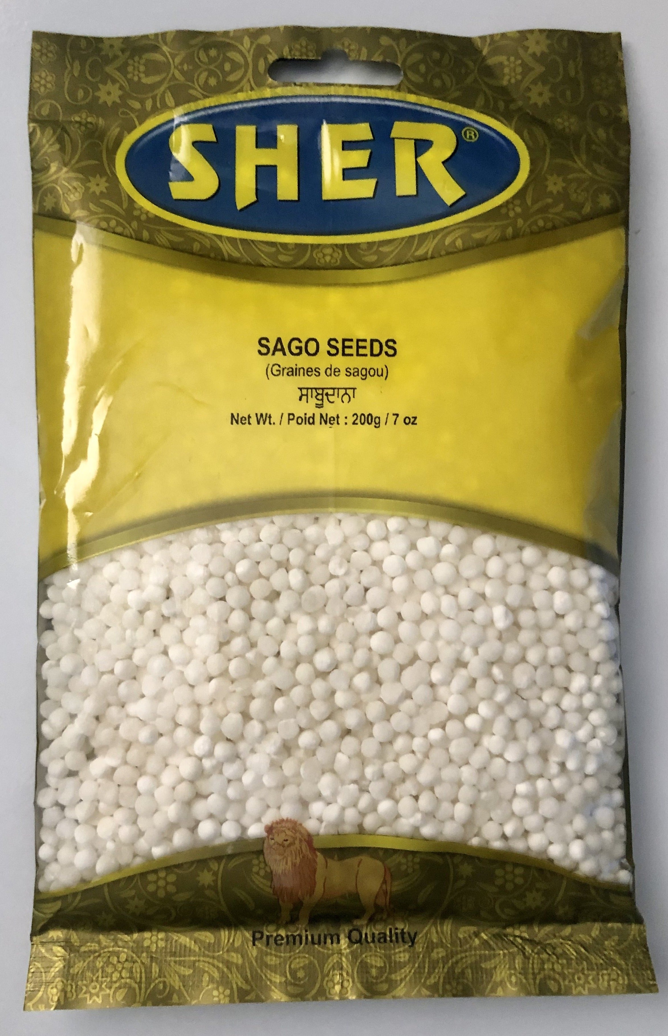 Sabudana - Sago Seeds - 200gm - Sher