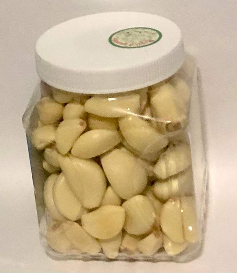 Fresh Peeled Garlic - 1 Lb. Jar