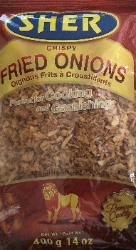 Fried Onions - 400 gm - Sher