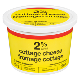 NO NAME  COTTAGE CHEESE, 2%  (500 g)