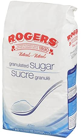 ROGERS - Granulated White Sugar - 4 kg