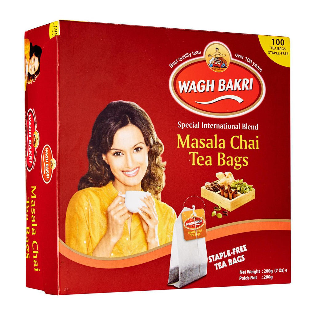 Wagh Bakri - Masala Chai - Tea -  100 Tea Bags